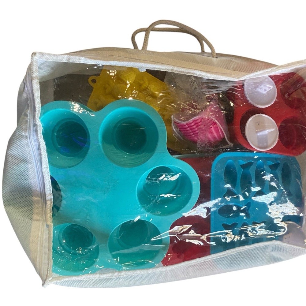 Bag of Silicone mold 10 assorted